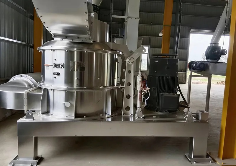 Kenmerken van chemische ultrafijne vergruizer.