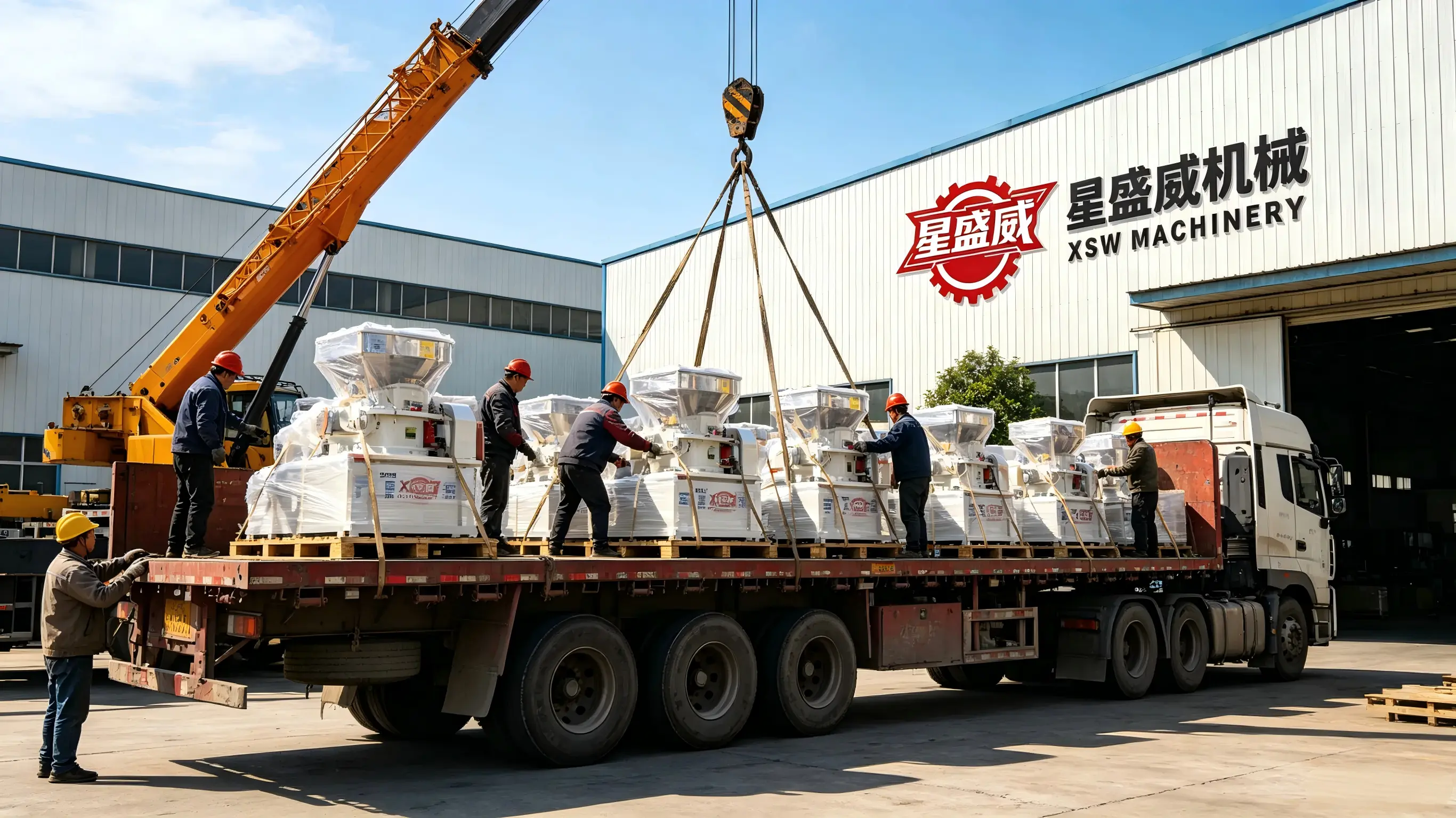 Gecentraliseerde levering van bestellingen! Meer dan tien sets Ultrafine Pulverizer van Xingshengwei Machinery zijn volledig geassembleerd en in bulk verscheept naar het grootschalige poederrecyclingindustriepark in Zuidwest-China